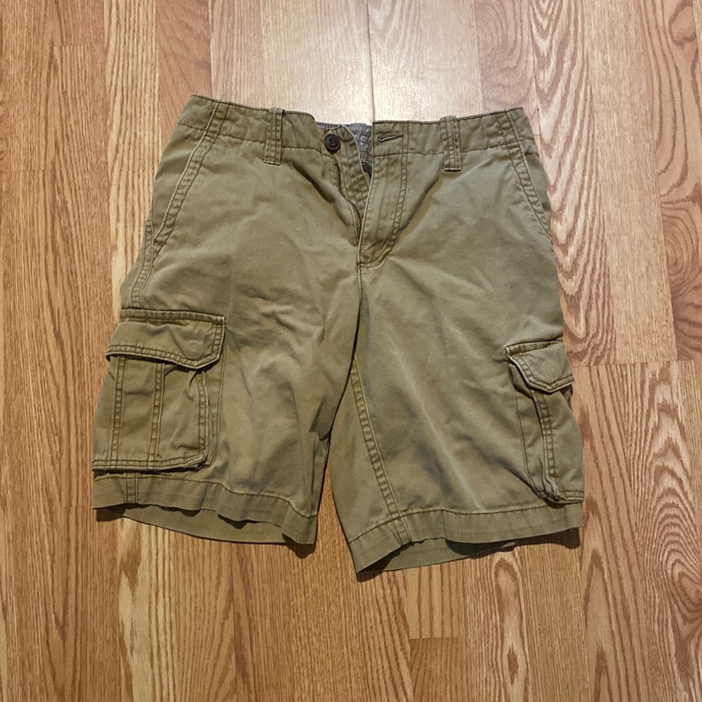 Aeropostale Mens Cargo Shorts (30) Tan